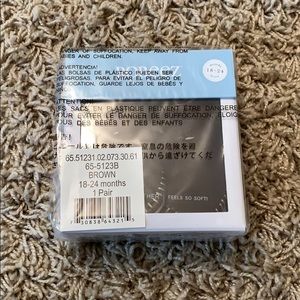 Robeez Soft Soles Shoe Brown Leather Moccasin